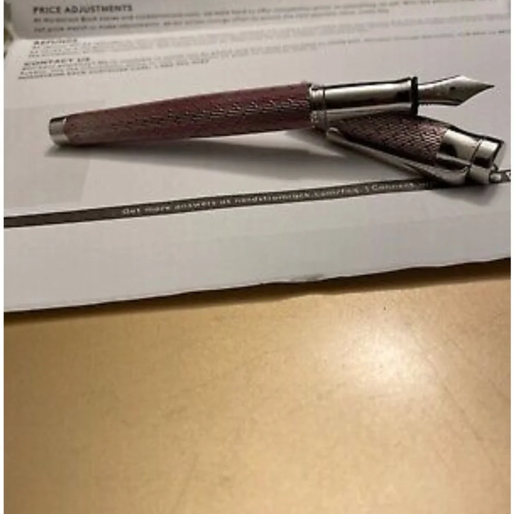 Waldmann Tango Imagination Fountain Pen in Burgundy - Extra Fine Point - NEW